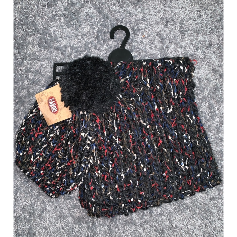 Clear Creek Infinity Scarf and Hat